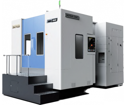 3-осевой горизонтальный обрабатывающий центр с ЧПУ BORUI CNC HMC100H (Gearbox)