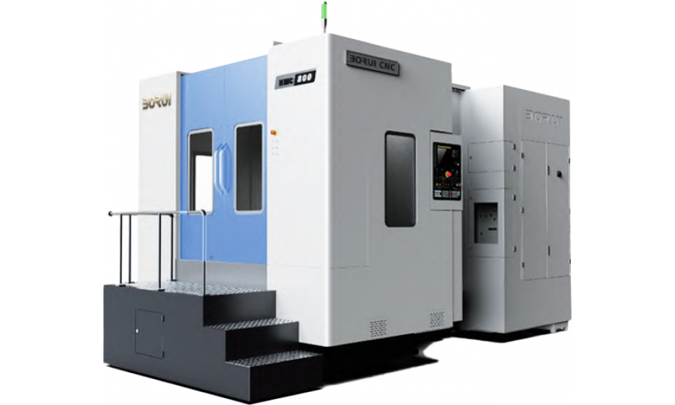 3-осевой горизонтальный обрабатывающий центр с ЧПУ BORUI CNC HMC80HP