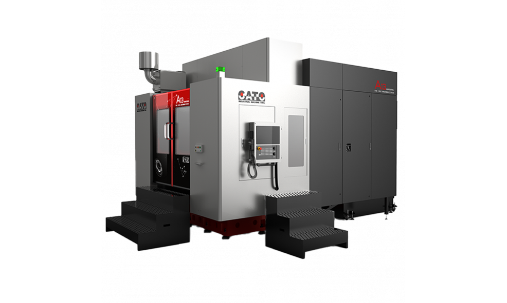 5-осевой горизонтальный обрабатывающий центр с ЧПУ CATO A13 (B-axis as option)