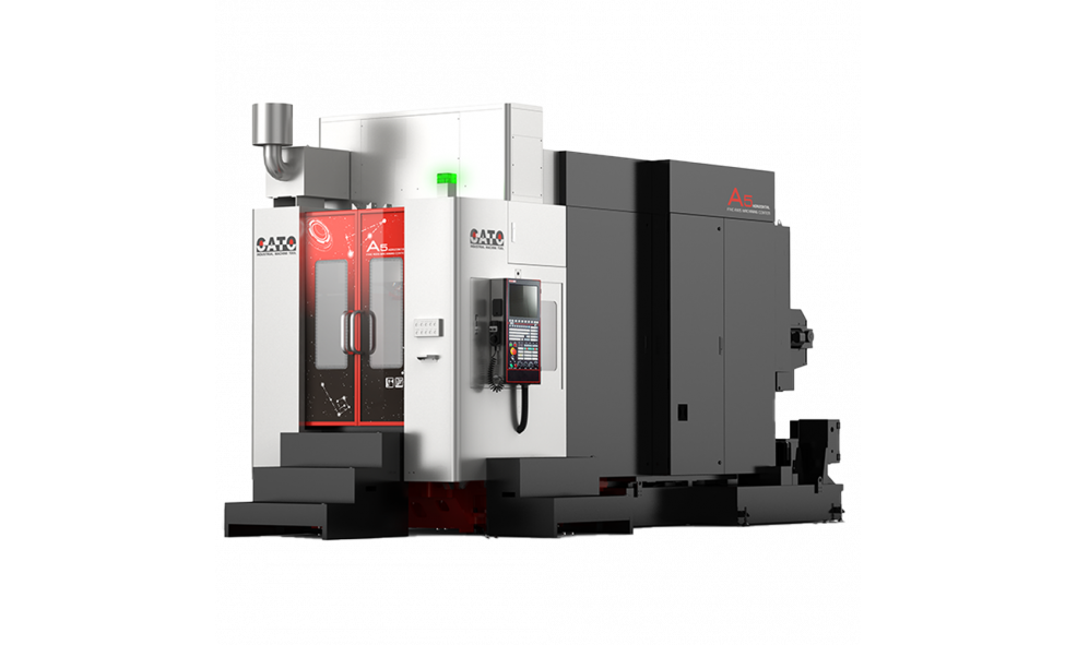 5-осевой горизонтальный обрабатывающий центр с ЧПУ CATO A5 (B-axis as option)