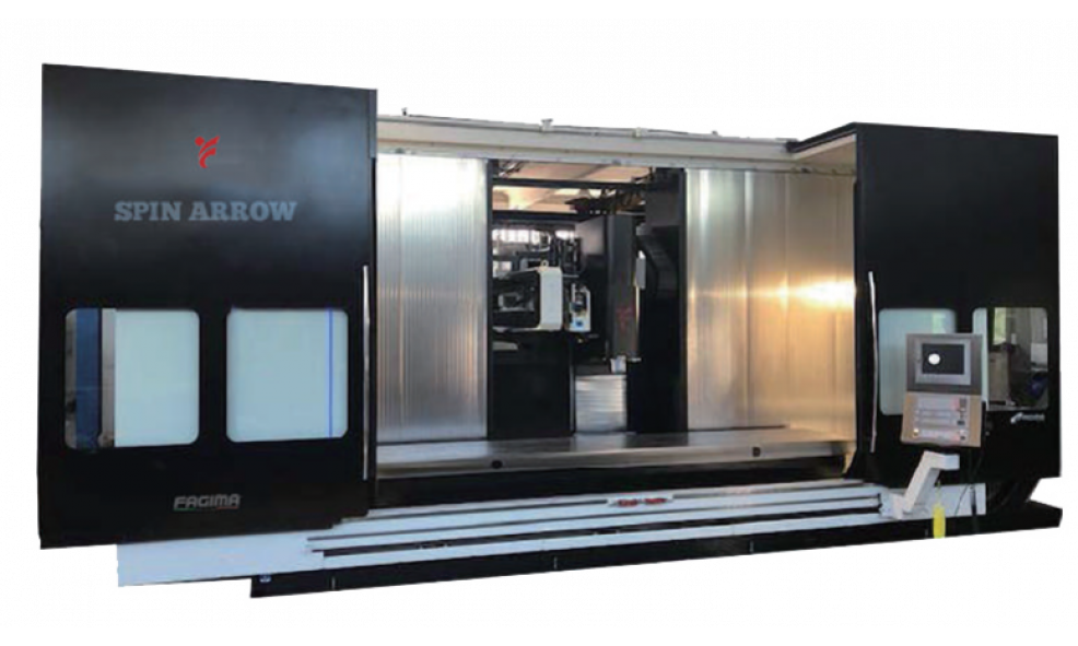 3-осевой вертикальный обрабатывающий центр с ЧПУ FAGIMA SPIN ARROW 4000