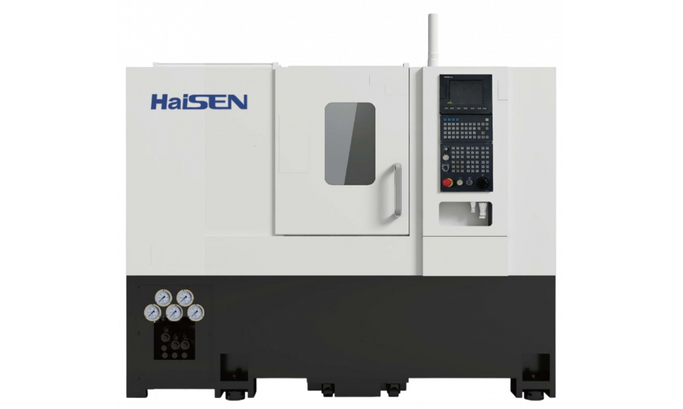 Токарный автомат с ЧПУ с наклонной станиной HaiSEN ST3630-E