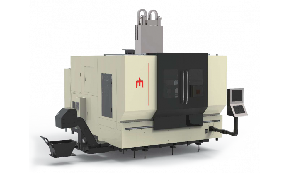 5-осевой портальный обрабатывающий центр с ЧПУ HMT HP1000