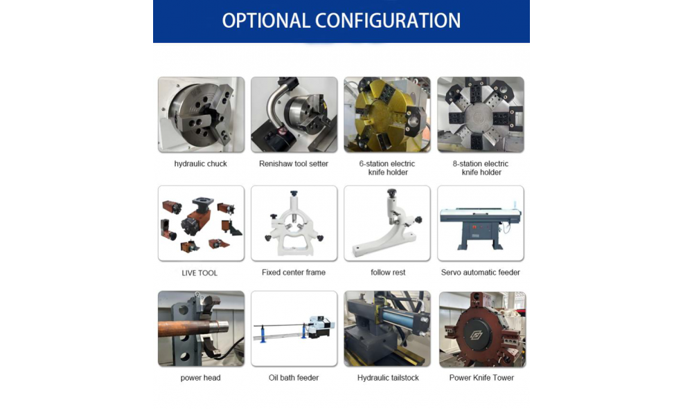 Высокоточный токарный станок с ЧПУ с горизонтальной станиной HONGDA CNC CK0640A High precision