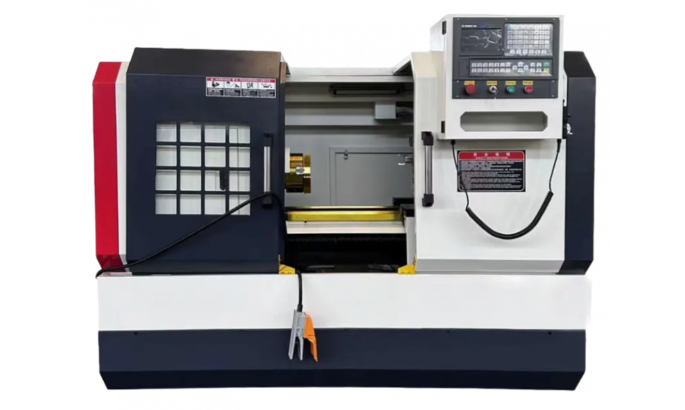 Токарный станок с ЧПУ с горизонтальной станиной HONGDA CNC CK6140