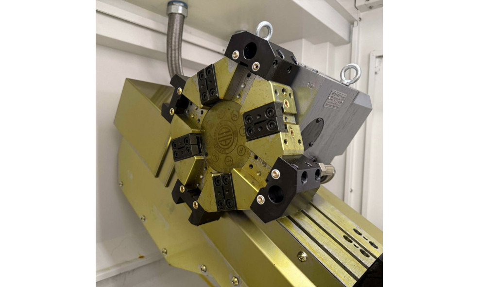 Токарный станок с ЧПУ с наклонной станиной HONGDA CNC TCK0640