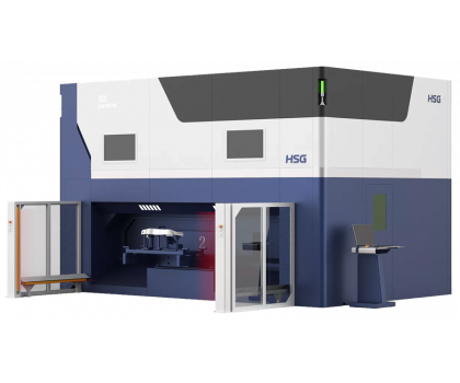 5-осевой станок лазерной резки трехмерных деталей HSG HS-Cell 3015G
