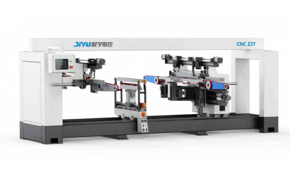 Двухсторонний сверлильно-пазовальный станок с ЧПУ JIYU CNC Z2T Двухсторонний сверлильно-пазовальный станок с ЧПУ JIYU CNC Z2T