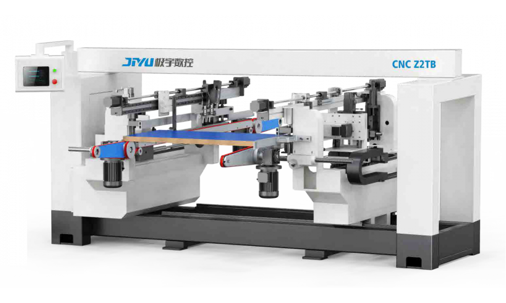 Двухсторонний сверлильно-пазовальный станок с ЧПУ JIYU CNC Z2TB