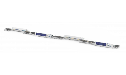 Автоматизированная кромкооблицовочная линия с ЧПУ JIYU EBL300 Автоматизированная кромкооблицовочная линия с ЧПУ JIYU EBL300