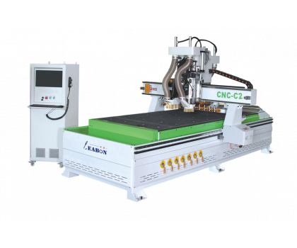 Обрабатывающий центр с ЧПУ для Нестинга двухшпиндельный LEABON CNC-C2
