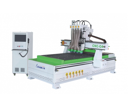 Обрабатывающий центр с ЧПУ для Нестинга четырехшпиндельный LEABON CNC-C4