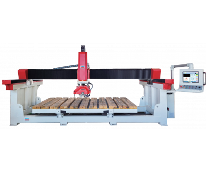 4-осевой фрезерно-мостовой станок с ЧПУ для резки камня PMT 4-Axis Bridge Cutting Machine