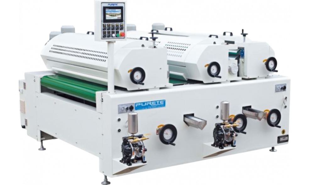 Комбинированный станок для нанесения ЛКМ и шпатлевки PURETE F2113