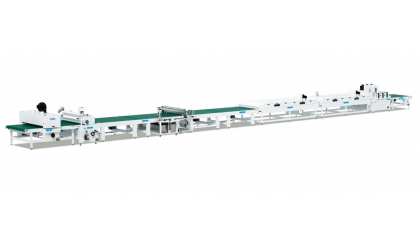 Линия лаконаливной покраски с УФ отверждением PURETE L10