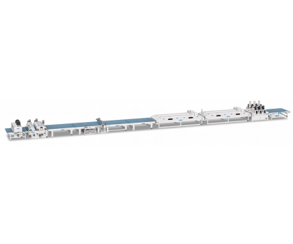 Линия лаконаливной покраски с УФ отверждением PURETE L10A-1950