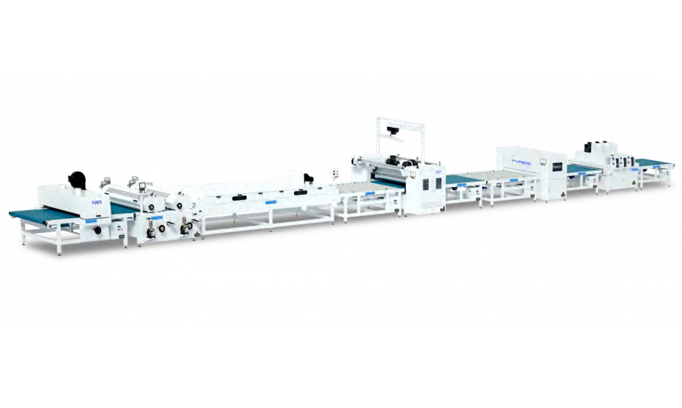 Линия 3D текстурирования с термопечатью PURETE M3