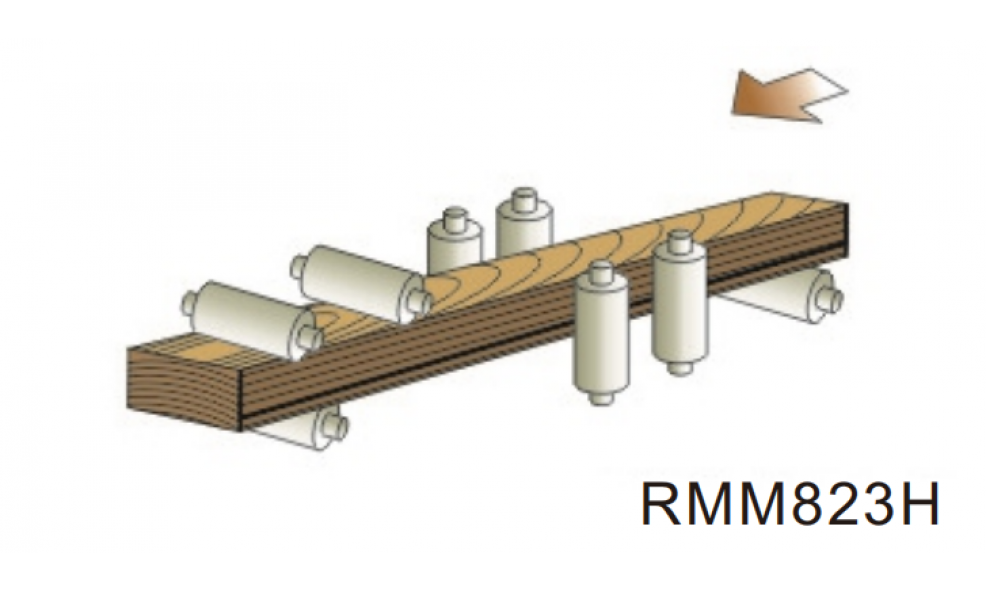 Высокоскоростной четырехсторонний продольно-фрезерный станок REIGNMAC RMM623H