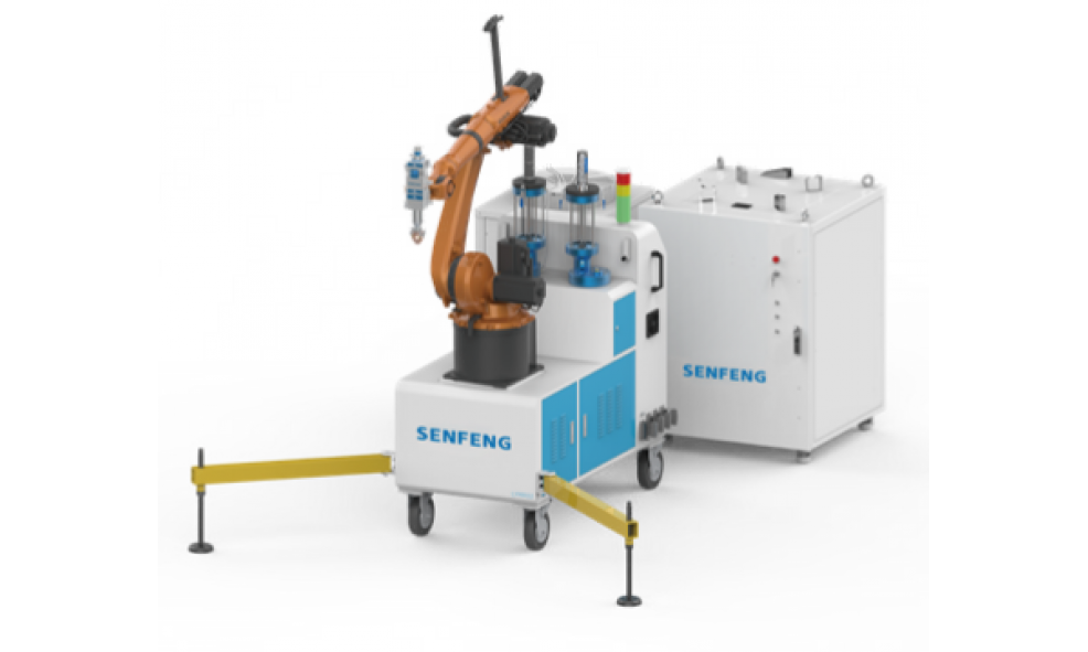 Мобильный роботизированный лазерный наплавочный станок SENFENG SFMR02