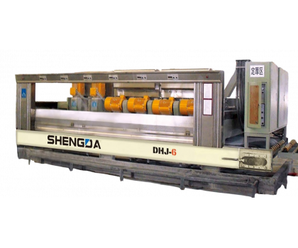 Калибровочный станок по камню с 6 головками SHENGDA DHJ-6