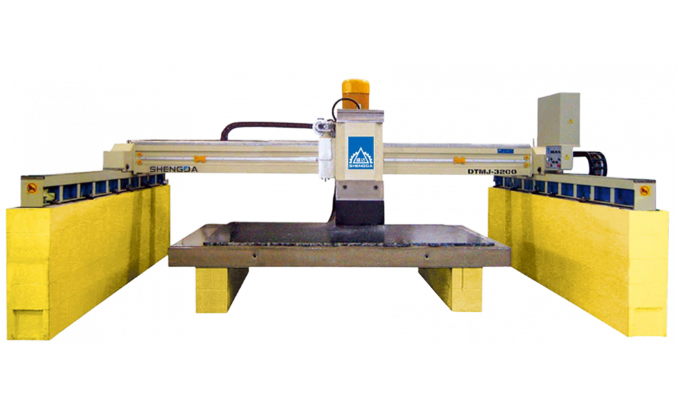 Мостовой полировальный станок для камня с одной головкой SHENGDA DTMJ-3200