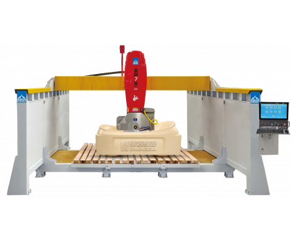 5-осевой фрезерно-мостовой станок с ЧПУ для резки камня SHENGDA KK-CNC-5-625