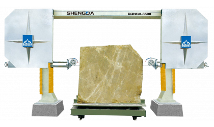 Канатный станок для обрезки (оквадрачивания) камня SHENGDA SDNSB-3500 Канатный станок для обрезки (оквадрачивания) камня SHENGDA SDNSB-3500
