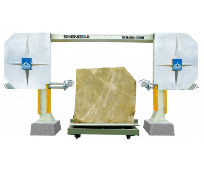 Канатный станок для обрезки (оквадрачивания) камня SHENGDA SDNSB-3500