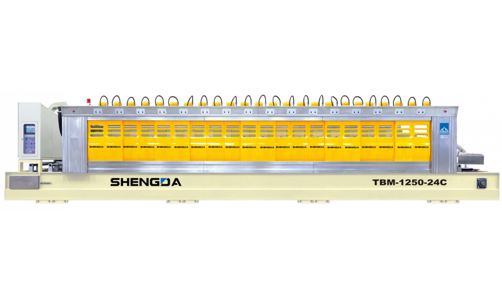 Автоматический полировальный станок для каменной плитки SHENGDA TBM-1250-24C