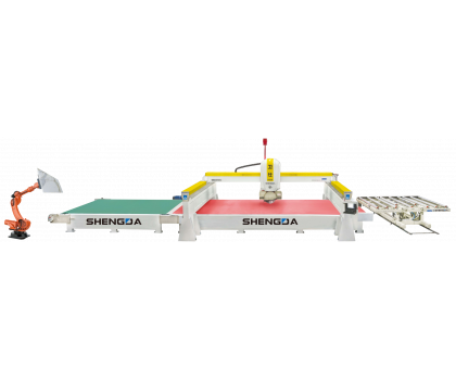 Мостовой станок для резки камня с ЧПУ SHENGDA WS-CNC-4-500L