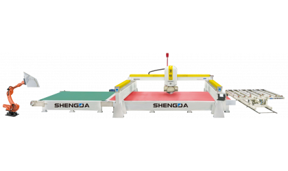 Мостовой станок для резки камня с ЧПУ SHENGDA WS-CNC-5-600L