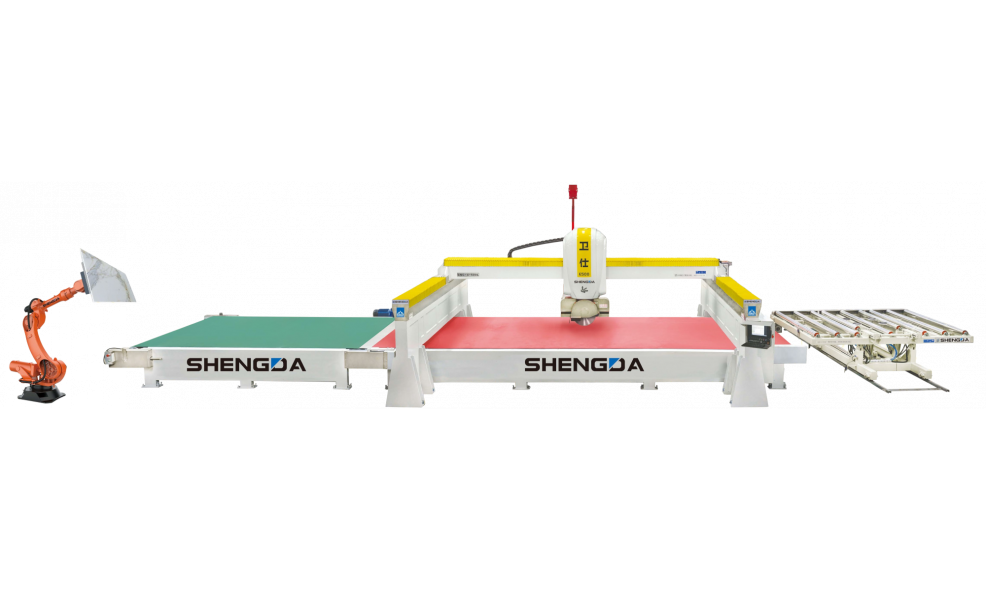 Мостовой станок для резки камня с ЧПУ SHENGDA WS-CNC-5-600L