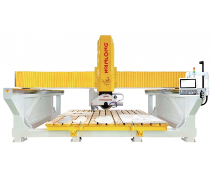5-осевой фрезерно-мостовой станок с ЧПУ для резки камня WANLONG CNC-5 Jet (650)