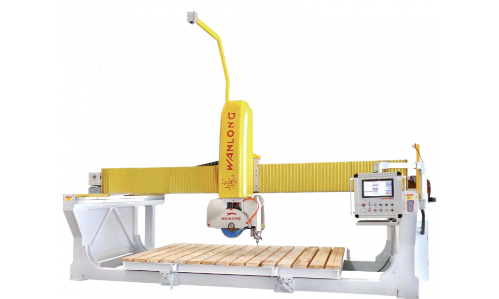 5-осевой фрезерно-мостовой станок с ЧПУ для резки камня WANLONG CNC-5 Jet Pro (650)