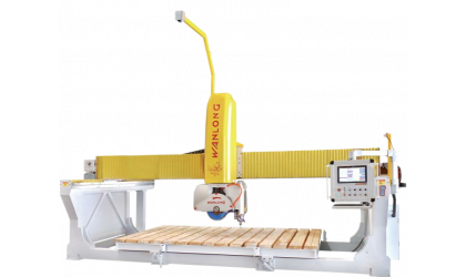 5-осевой фрезерно-мостовой станок с ЧПУ для резки камня WANLONG CNC-5 Jet Pro