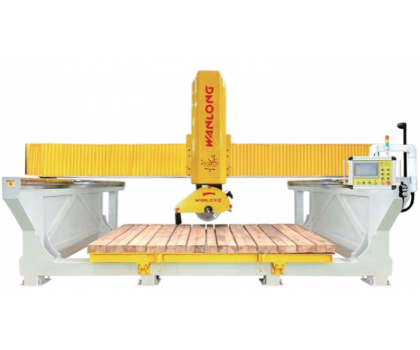 5-осевой фрезерно-мостовой станок с ЧПУ для резки камня WANLONG CNC-5 Lite