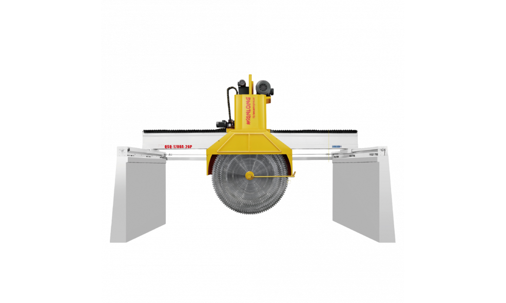 Мостовой многопильный станок для резки каменных блоков WANLONG QSQ-1700C-26P