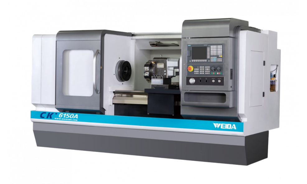 Токарный станок с ЧПУ с горизонтальной станиной WEIDA CK6140A