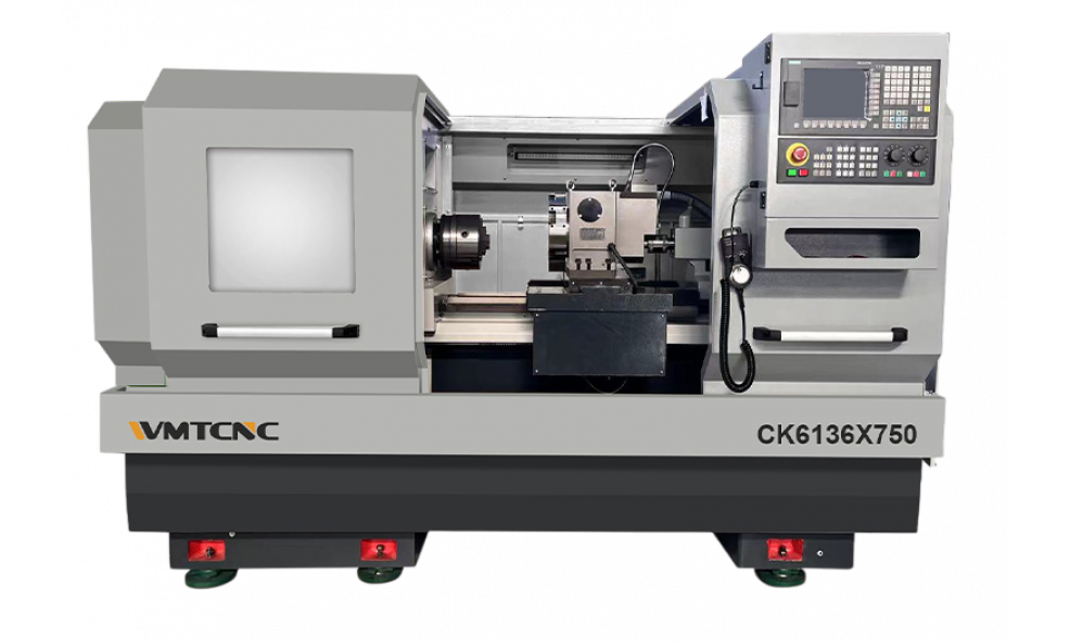 Токарный станок с ЧПУ с горизонтальной станиной WMT CNC CK6136