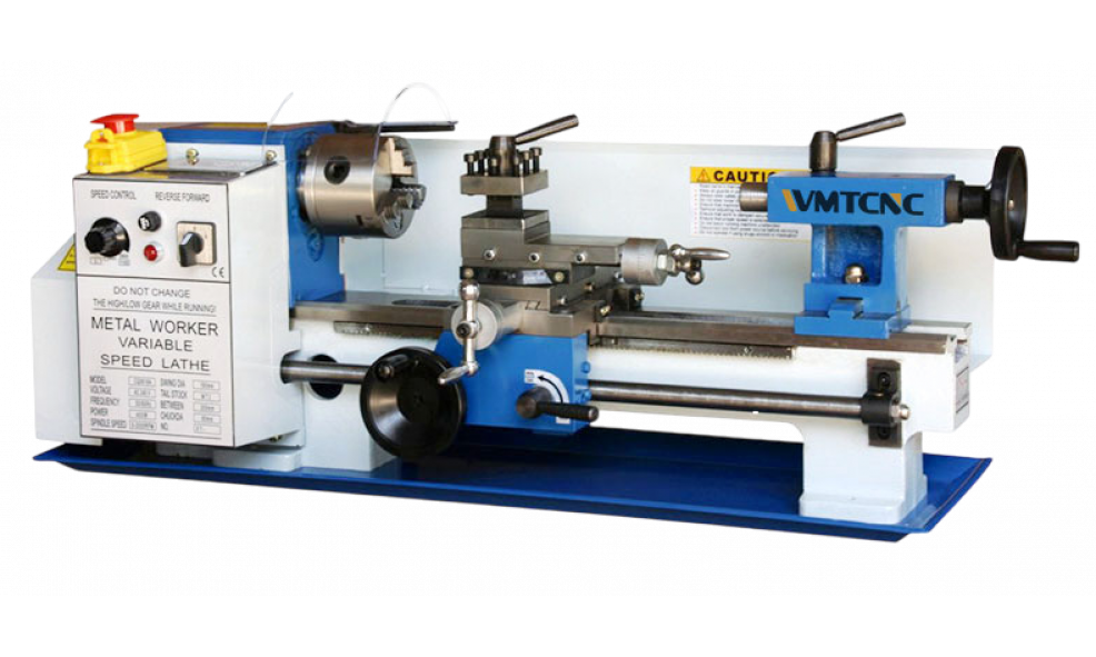 Токарный станок мини WMT CNC DIY0708/DIY0712/DIY0714