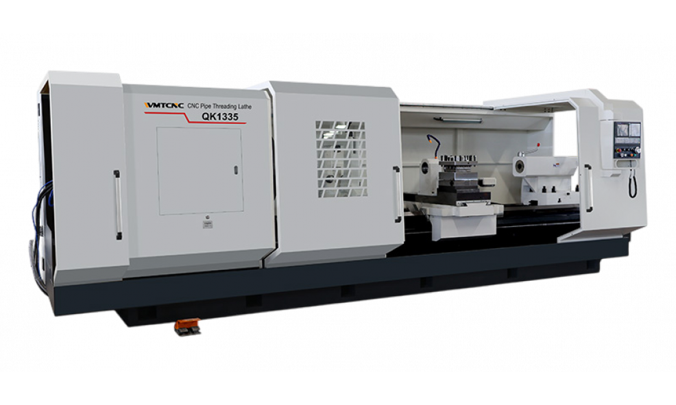 Трубонарезной токарный станок с ЧПУ WMT CNC QK1335