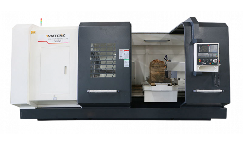 Трубонарезной токарный станок с ЧПУ WMT CNC QK1363