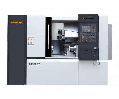 Токарно-фрезерный обрабатывающий центр с ЧПУ с контршпинделем WMT CNC TX500SY