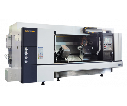 Токарный станок с ЧПУ с наклонной станиной и приводным инструментом WMT CNC TX600