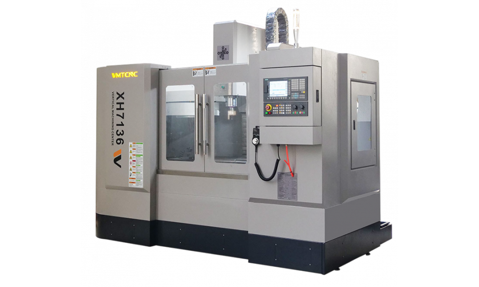 3-осевой вертикальный обрабатывающий центр с ЧПУ WMT CNC XH7136