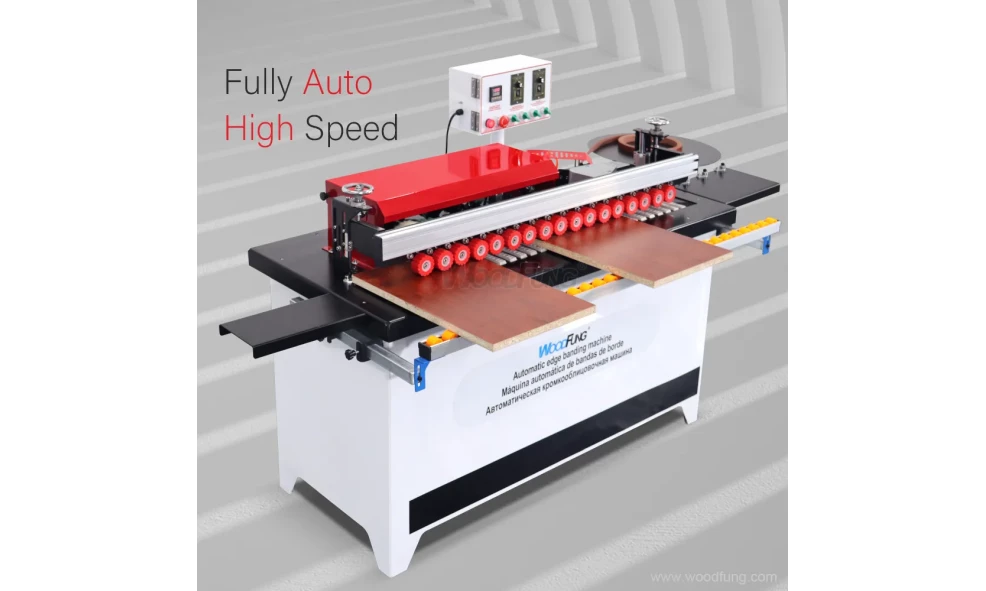 Автоматический мини кромкооблицовочный станок WOODFUNG MY-04 MAX