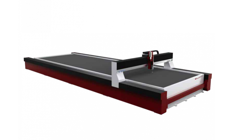 Установка гидроабразивной резки с ЧПУ портального типа широкоформатная YC WATERJET G-серия